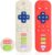 2-Pack Silicone Baby Teething Toys, Teething Toys for Babies 0-24 Months Remote Control Shape Teething Toys, Boys Girls Baby Chew Toys, Relief Baby Teething Gum Discomfort