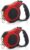 2 x 16ft Retractable Dog Leash for Large Dogs – Holds up to 110 lbs, Leash for Heavy Duty Dogs, 360° Anti-Tangle Heavy Duty Dog Leash with Non-Slip Handle for Small to Large Dogs and Cats. (Red)