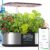 21 Pods Hydroponics Growing System, 4-in-1 Automatic Smart Garden, LetPot LPH-Max, Self-Adding Nutrients and Water, 4.8 Inches Screen, APP&WiFi Control, 36W LED, 7.5L Water Tank, Indoor Herb Garden