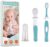 3 Piece Baby Toothbrush Set by Cherish Baby Care – with Infant Finger Toothbrush – Silicone Toothbrush & Toddler Toothbrush – Perfect Babys First Toothbrush Set (Teal)