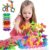 300 Pieces Building Blocks Kids STEM Toys Educational Building Toys Discs Sets Interlocking Solid Plastic for Preschool Kids Boys and Girls Aged 3+