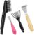 4 Pack Hair Brush Cleaner tool Rake Comb Cleaner Brush for Removing Embedded Hair Dust Different Combs Home and Salon Use