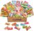 50 Japanese Candy & Snack POPIN Cookin Box Set , Big Japanese kitkat Assortment (10 Pieces) and Other Popular Sweets