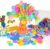 500 PCS Interlocking Plastic Disc Set, Building Flakes A Creative and Educational Alternative to Building Blocks Building Toys Gift for Boys Girls Kids Age 3+ Promotes Fine Motor Skills Development