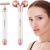 AIBOKEE Face Massager Electric,3D Face Massager Roller and T Shape Facial Massager Roller Vibrating,Skincare Tools For Face Arm Eye Waist Leg,Powered By One AA Battery,Support Up To 18 Hrs