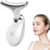 AIHAOYU Neck Face Massager, Firming Wrinkle Removal Tool, Double Chin Reducer Vibration Massager with 3 Color Modes for Skin Tightening Face Sculpting