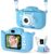 ASTGMI Kids Camera Digital Camera for 3-8 Year Old Boys, Toddler Toys Camera for Kids with 1080P HD Video and 2.0 Inch IPS Screen 32GB SD Card,Christmas Birthday Festival Toy Gifts for Kids(Blue)