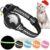 AirTag Cat Collar – Luminous & Reflective Cat Collar,Breakaway Cat Collars with Bells & Waterproof AirTag Holder,Domiphie Cat Airtag Collar for Kittens and Puppies(Black S)