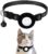 Airtag Cat Collar, Apple Air Tag Cat Collar with Safety Buckle and Bell, Reflective Cat Collar in 3/8″ Width with Airtag Holder for Small Pets Cats Puppies Kitten