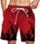 Alaiyaky Anime Men’s Swim Trunks Elastic Waist Board Breathable Quick Dry Shorts with Pockets for Summer Beach Bathing Suits