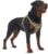 Auroth Tactical Dog Harness for Small Medium Large Dogs No Pull Adjustable Pet Harness Reflective K9 Working Training Easy Control Pet Vest Military Service Dog Harnesses