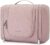 BAGSMART Toiletry Bag, Travel Toiletry Organizer with hanging hook, Water-resistant Cosmetic Makeup Bag Travel Organizer for Shampoo, Full Sized Container, Toiletries, Baby Pink, Valentines Day Gifts