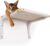 BEBOBLY Floating Cat Wall Shelves and Perch for Indoor Cats | Hanging Cat Hammock Wall Mounted Cat Bed | Solid Modern Pet Kitten Stairs Ladder Furniture for Sleeping Playing Climbing Lounging