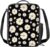 BIGCARJOB Kids Lunch Bags for School，Black Daisy Insulated Lunch Bags Reusable Cooler Tote Bag Boys Girls Back to School Food Container Thermal Meal Tote Kit with Side Pocket