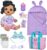 Baby Alive Bunny Sleepover Baby Doll, Bedtime-Themed 12-Inch Dolls, Sleeping Bag & Bunny-Themed Doll Accessories, Toys for 3 Year Old Girls and Boys and Up, Brown Hair (Amazon Exclusive)