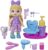 Baby Alive Sudsy Styling Doll, Blonde Hair, Includes 12-Inch Baby Doll, Salon Chair, Baby Doll Accessories, Toys for 3 Year Old Girls and Boys and Up