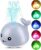 Baby Bath Toy Auto Induction Light Up Pool Games Sprinkler Water Whale Kid Toy with Seven Kinds of Flashing Light for Toddlers memegege Shower Shark Toy for Age 1 2 3 4 5 + Years Old