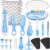 Baby Healthcare and Grooming Kit 30-in-1 Baby Electric Nail Trimmer Set Baby Nursery Health Care Kit for Infant Newborn Toddler Kids Boys Girls Haircut Tool Nail Clipper Comb Nasal Aspirator, etc.