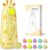 Baby Nail Trimmer Electric Baby Nail File Safe Baby Nail Clippers with Light 10 Grinding Heads Queit Baby Nail Polish Grooming Kit for Newborn Infant Toddler Toes Fingernails Care, Orange