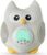 Baby Sound Machine, Portable Owl Soother & Baby Night Light Projector, Comforting Electronic Infant Sleep Aid & Baby Shusher with White Noise