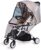 Baby Stroller Rain Cover, Universal Baby Stroller Accessories, Waterproof Baby Travel Rain Cover, Windproof Dust-Proof Snow-Proof, Baby Travel Weather Protection Cover – Black