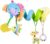 Baby car seat Toys Activity Spiral Plush Stroller and Crib Toys for Travel Accessories Hangings Rattle Toy(Elephant)