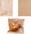 Bakery Bags with Window 200PCS Kraft Paper Sandwich Bags Waxed Flat Favor Bags Donut Bags Bag Candy Cookie Snack Packing Treat Bags for Homemade Bread