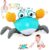 Ballery Crawling Crab Baby Toy, Infant Electronic Light Up Crab Crawling Toys with Music and Lights for Kids, Baby Interactive Toys, Electronic Pet Toys for Boys and Girls Learning (Blue)