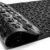 Bathtub Mat Non-Slip, 40″ x 16″ Full Coverage Soft Rubber Bath Mat Non Slip, Anti-Bacterial Tub Mat with Strong Suction Cups, Extra Long Shower Mat for Bathroom Floor Safe (Black)