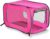 Beatrice Home Fashions Portable, Collapsible, Pop Up Travel Pet Kennel, 24″ L x 16.6″ W x 16″ H, Fushia