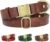 Beirui Soft & Breathable Leather Padded Dog Collar – Heavy Duty Leather Dog Collar with Durable Quick Release Buckle – Well Made Stylish Dog Collar Leather for Small Medium Large Dogs,Brown,M