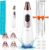 Blackhead Remover Pore Vacuum, Black Heads Remover Facial Pore Cleaner Tools, USB Rechargeable, 5 Suction Probes, 3 Adjustable Suction Level for All Skin