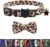 Bowtie Cat Collars Breakaway with Bell, Adjustable Cute Kitty Collars Safety Buckle Kitten Collar for Cat Puppy 7.5-11in (15)