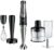 Braun MultiQuick 9 Immersion Hand Blender with Imode Technology – MQ9137XI – Includes Beaker, Whisk, Masher, 2-Cup Chopper with Ice Crush Knife, Black