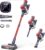 BuTure Cordless Vacuum Cleaner,33KPA 450W Powerful Stick Vacuum with LED Touch Screen, Anti-Winding Brush and Wall-Mounted Charging,Automatic Dust Detection,Vacuum Cleaner with 55min Runtime