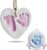 Bubzi Co Baby Keepsake Ornament – Baby Hand and Footprint Kit – Newborn Keepsake Ornament for Personalized Baby Gifts & Nursery Decor, Baby Handprint Kit for Baby Shower Gifts for Girls & Boy