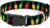 Buckle-Down PC-W35570-WM Dog Collar Plastic Clip Buckle, Christmas Lights Black/Multi Color, 1.5″ x 16-23″