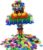 Building Toy 800 Piece Interlocking Plastic Disc Set – A Creative and Educational Alternative to Building Blocks A Great STEM Toy for Both Boys and Girls