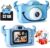 CIMELR Kids Camera Toys for 3-12 Year Old Boys/Girls, Kids Digital Camera for Toddler with Video, Christmas Birthday Festival Gifts for Kids, Selfie Camera for Kids, 32GB SD Card (Blue)