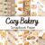 COZY BAKERY: Scrapbook Paper Collection With Cute Baking Goods And Pastries Like Pretzels, Bread, Baguette, Donuts, Paczki | Double-Sided Decorative Pages For Scrapbooking, Junk Journal, Kids’ Crafts, DIY Projects, Card Decoration, And More