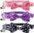 Cat Collar, [3 Pack] Diyife Reflective Cat Collars with Bell and Detachable Bow Tie, Quick Release Safety Collars for Kitten and Cats, Adjustable 20-30cm Suitable for All Domestic Cats