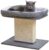 Catry Cat Bed with Scratching Post – Minimalist Style Design of Cat Tree with Cozy Cat Bed and Teasing Scratching Post, Allure Kitten to Stay Around This Sturdy and Easy to Assemble Cat Furniture