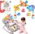 Chardfun Stroller Toys for Babies Montessori Sensory Toys 6-12 Months Baby Toys for Crib Car Seat New Born Baby Gift for 3-12 Months (Ocean)