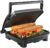 Chefman Panini Press Grill and Gourmet Sandwich Maker, Non-Stick Coated Plates, Opens 180 Degrees to Fit Any Type or Size of Food, Stainless Steel Surface and Removable Drip Tray – 4 Slice