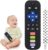 Chuya Baby Teether Toy Chew Toy for Babies 3-24 Months TV Remote Control Shape Teething Relief Baby Toys for Infants (Black)