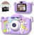 Colofree Kids Camera, Kids Digital Camera for 3 4 5 6 7 8 9 10 11 12 Year Old Boys/Girls, Toddler Camera Christmas Birthday Festival Gifts, Kids Camera Toys with 32G SD Card (Purple-A03)