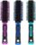 Conair Round Brush for Blow-Drying, Hairbrush for Short to Medium Hair Length, Color May Vary, 1 Pack