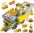 Construction Truck Toys Set Engineering Vehicles Playset Die cast Car Set with Excavator,Crane,Bulldozer,Mixer Truck,Dumper,Carry-Scraper,Worker for Aged 3 4 5 6 7 Kids Toddlers Children Boys Girls