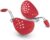 Cuisipro Egg Silicone Poacher Set of 2, Red