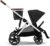 Cybex Gazelle S 2 Stroller – Silver Frame with Moon Black Seat